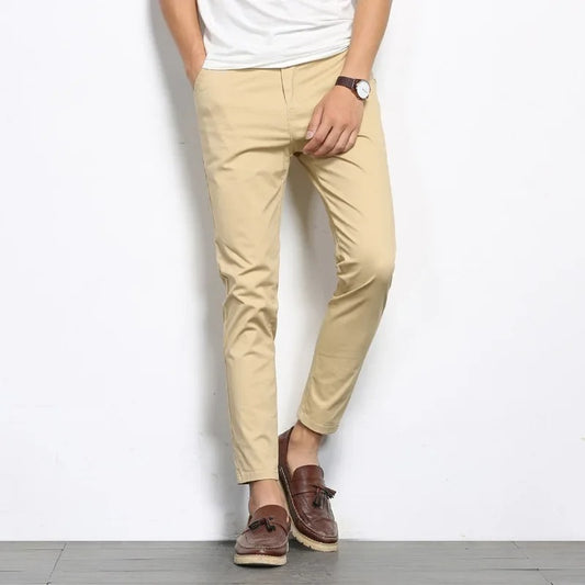 Cotton chinos