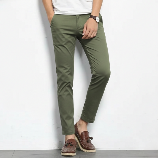 Cotton chinos