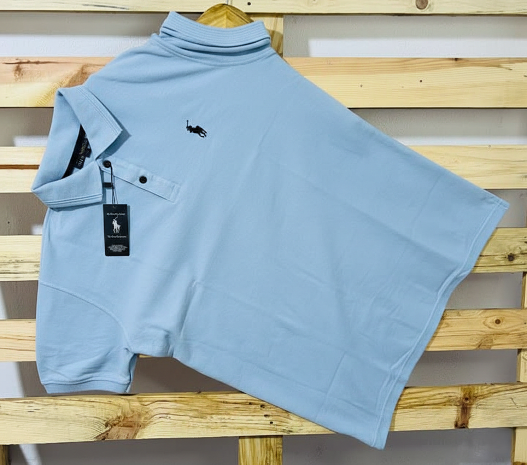 Men’s Casual Half-Sleeve Polo T-Shirt