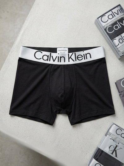 Calvin Klein Men's Classic Cotton Boxer Briefs – Black