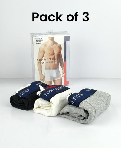 Tommy Hilfiger Men's Cotton Stretch Boxer Briefs (Pack of 3)
