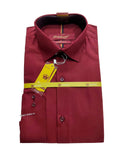 Maroon Dress Shirt