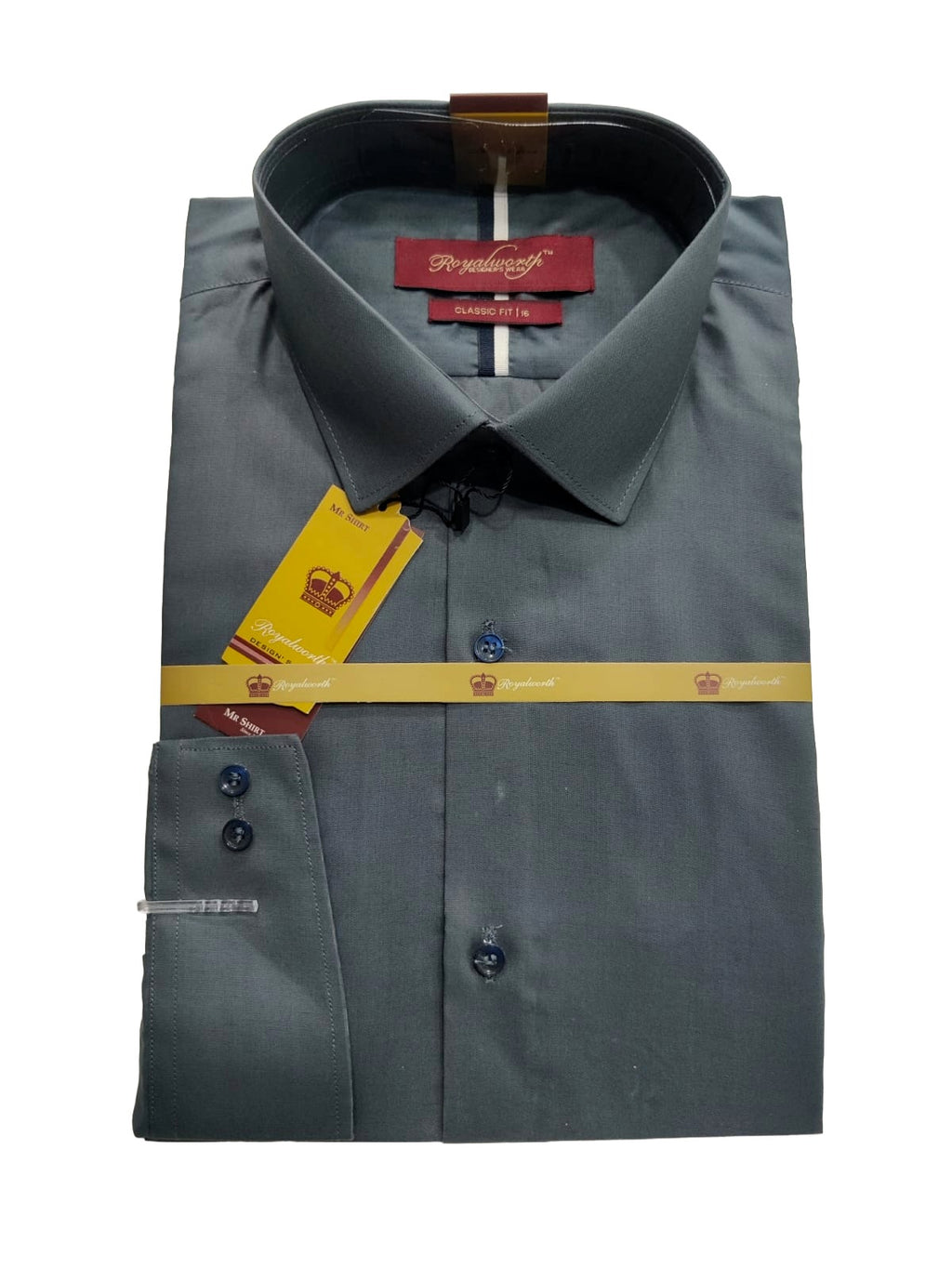 Dark Grey Dress Shirt