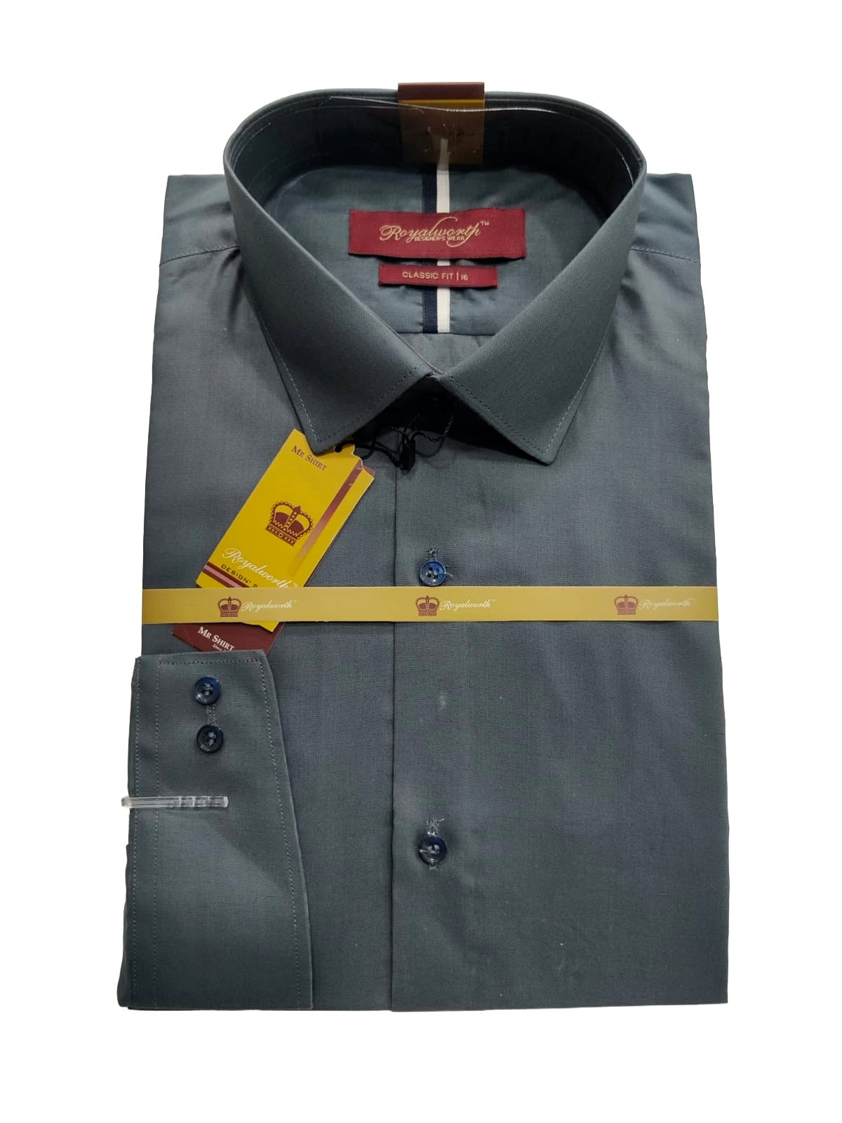 Dark Grey Dress Shirt