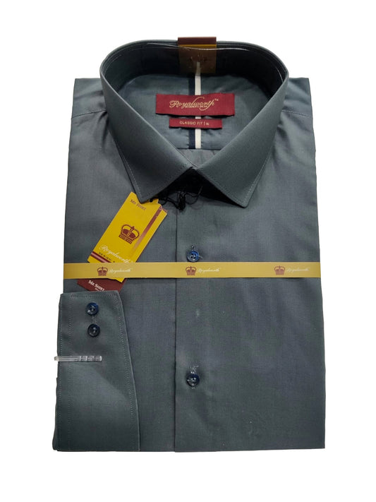 Dark Grey Dress Shirt