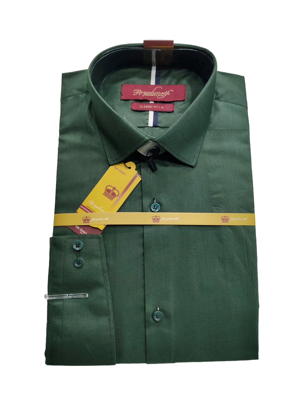 Dark Green Dress Shirt