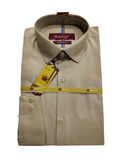 Light Coffe Brown Dress Shirt