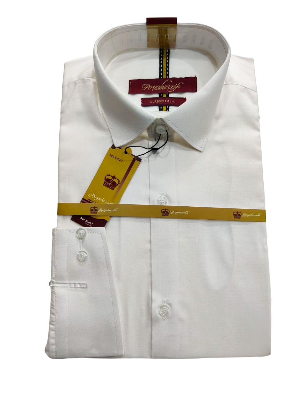 White Dress Shirt For Men